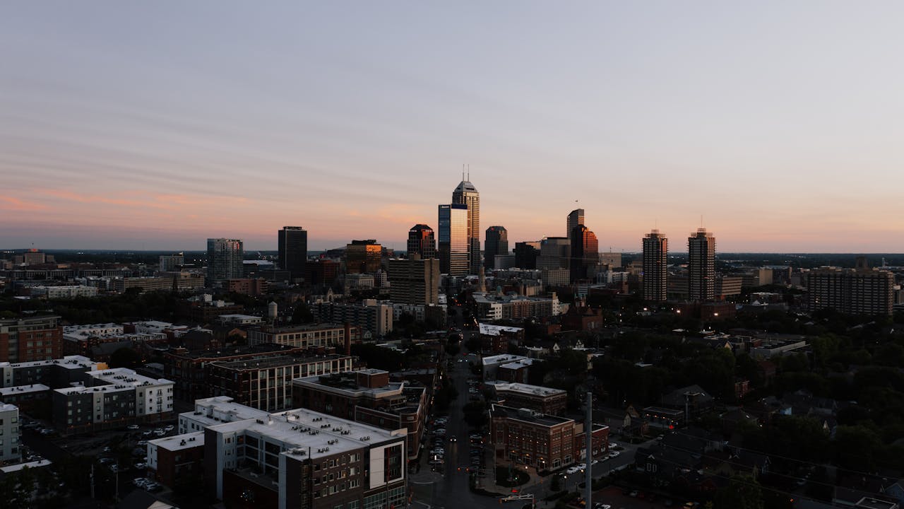 Indiana cityscape